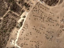 Foto Satelit Ungkap Ratusan Kendaraan Militer Israel Dekati Gaza