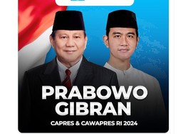 Wujud Poster Prabowo-Gibran yang Diunggah Fahri Hamzah