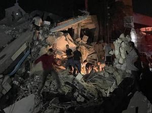 Potret Ngeri Gereja Tertua di Gaza Hancur Digempur Israel Potret Ngeri Gereja Tertua di Gaza Hancur Digempur Israel