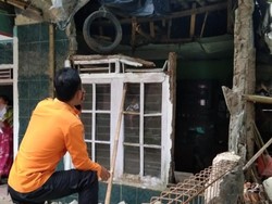 Empat Rumah Warga Cigudeg Bogor Rusak Diterjang Angin Kencang