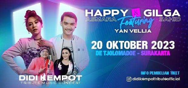 Konser Oktober 2023, Didi Kempot Tribute Music Concert/ Foto: Loket.com