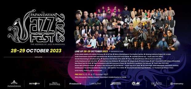 Konser Oktober 2023, The Papandayan Jazz Fest (TPJF) 2023/ Foto: Loket.com