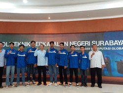 Keren! 7 Mahasiswa PPNS Magang di Luar Negeri, Belajar di Perusahaan Top Eropa