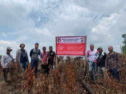 Bakar 26 Ha Lahan Untuk Kebun Sawit, Pria di Inhu Jadi Tersangka