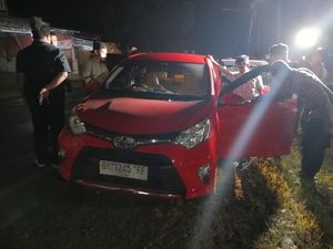 Polda Razia Narkoba di Perbatasan Aceh-Sumut, Kendaraan Diperiksa