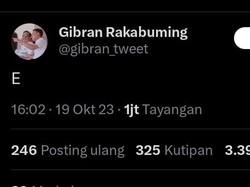 Teka-teki Gibran Posting Huruf E