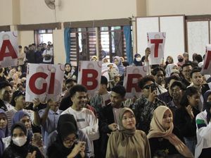 Massa Mahasiswa Malang Raya Deklarasi Prabowo-Gibran
