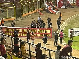 Pamit ke Suporter PSM, Walkot Parepare Singgung Stadion Taraf Internasional