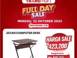 Meja Komputer di Transmart Full Day Sale Diskon Sampai Rp 475 Ribuan!