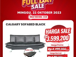 Bunda, Sofa Empuk Ini di Transmart Full Day Sale Diskon Sampai Rp 1 Juta!