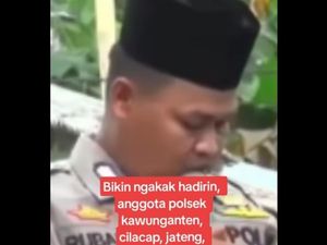 Polisi Cilacap Dicopot Usai Video Tak Hafal Pancasila Viral Polisi Cilacap Dicopot Usai Video Tak Hafal Pancasila Viral