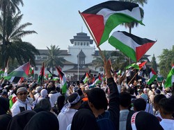 Ribuan Warga Ikuti Aksi Solidaritas untuk Palestina di Bandung