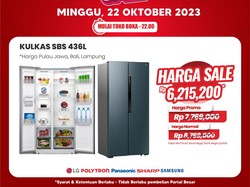 Beli Kulkas Bisa Hemat Sampai Rp 2,6 Juta di Transmart Full Day Sale