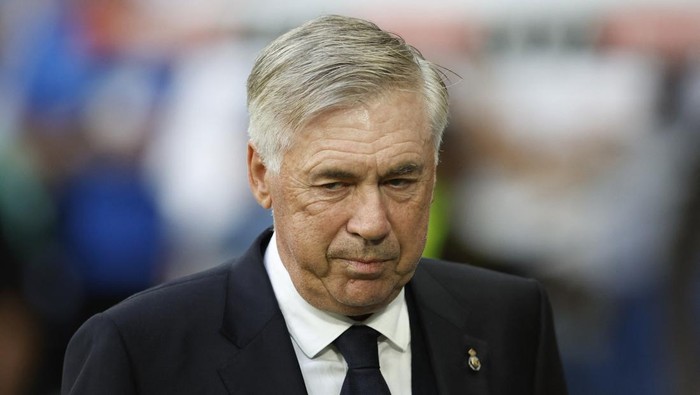 Soccer Football - LaLiga - Real Madrid v Las Palmas - Santiago Bernabeu, Madrid, Spain - September 27, 2023 Real Madrid coach Carlo Ancelotti before the match REUTERS/Juan Medina