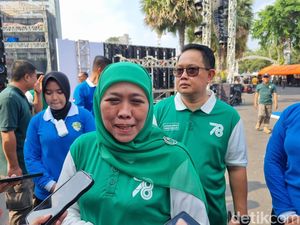 Hari Santri 2023: Khofifah Ajak Warga Jihad Jaga NKRI Hari Santri 2023: Khofifah Ajak Warga Jihad Jaga NKRI