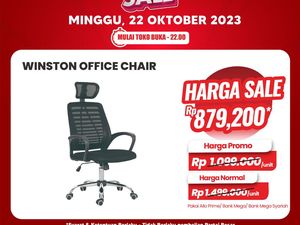 Kursi Kerja di Transmart Full Day Sale Diskon Sampai Rp 600 Ribuan Kursi Kerja di Transmart Full Day Sale Diskon Sampai Rp 600 Ribuan