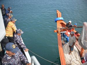 Antisipasi Masuk Rohingya, TNI AL Ajak Pj Walkot Lhokseumawe Patroli Laut
