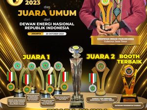 Pemprov Jatim Borong 6 Penghargaan di Ajang Anugerah Dewan Energi 2023