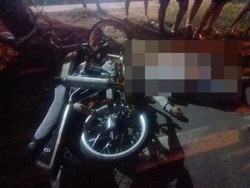 Tes Motor Drag Malah Tabrak Mobil Intel, Pemuda di Mojokerto Luka Berat