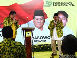 Prabowo soal Golkar Usul Gibran Jadi Cawapres: Ini Kehormatan, Saya Terima