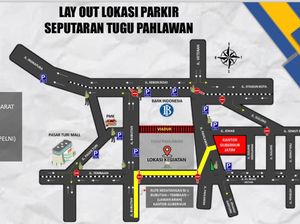 Catat, Pengalihan Arus Puncak Peringatan Hari Santri di Tugu Pahlawan Surabaya