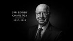 Foto: Tribute untuk Sir Bobby Charlton