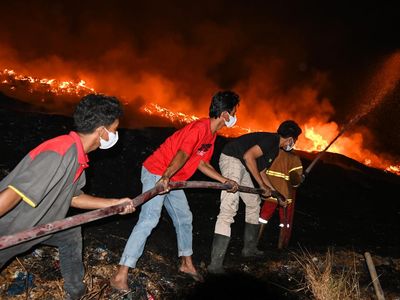 TPA Rawa Kucing Tangerang Kebakaran, Begini Kondisinya