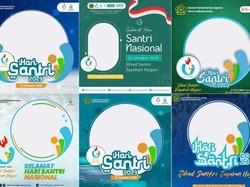 150+ Twibbon Hari Santri Nasional 2023, Ada Banyak Desain Keren!