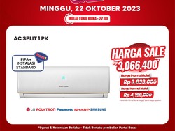 Yuk Merapat! Promo AC Split 1 PK Sampai Rp 1 Juta di Transmart Full Day Sale