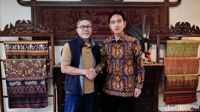 Zulkifli Hasan bersama Gibran Rakabuming. (IG Zulhas)