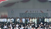 Presiden Jokowi Hadir Dalam Apel Peringatan Hari Santri 2023