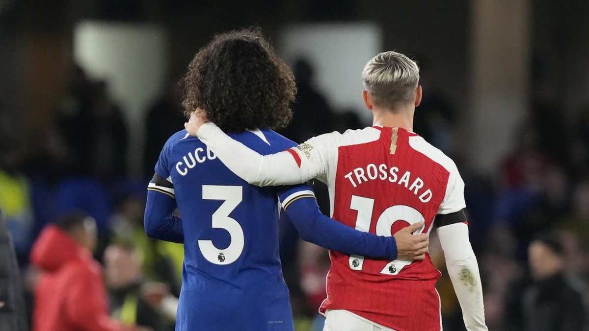Arsenal vs Chelsea disebut pantas selesai imbang. (Foto: AP/Frank Augstein)