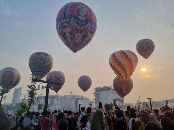 Di Luar Dugaan, Meriah Sekali Festival Balon Udara Bekasi