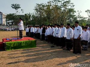 Peringati Hari Santri, Pesantren di Pati Gelar Salat Gaib untuk Palestina