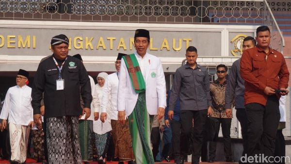 Momen Presiden Jokowi Hadiri Ijazah Kubro dan Pengukuhan Pengurus Pagar Nusa
