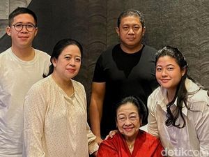 Puan Maharani Makan Malam dengan Megawati: I Love My Family