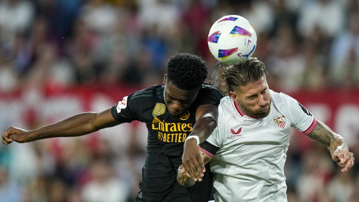 Laga Sevilla vs Real Madrid dalam lanjutan LaLiga berakhir 1-1 (Foto: AP/Jose Breton)