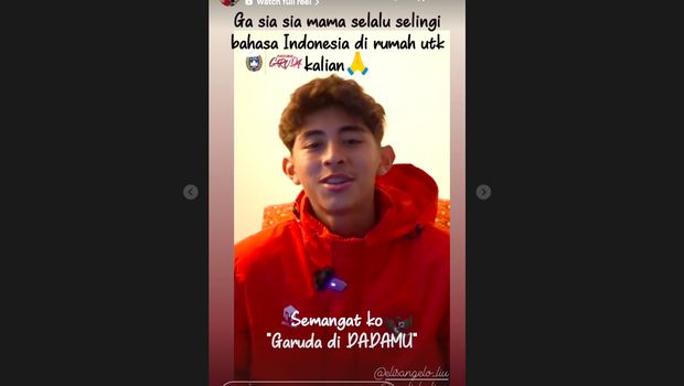 Tangkapan layar Instagram Lielyana Jardim