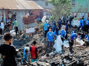 Kampanye #8ETTERLIFE, Olymplast-Pandawara Bersihkan Sampah di Makassar