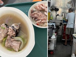 Beri Tahu Sup Ikan Bau dan Berlendir, Pembeli Malah Disemprot Penjual