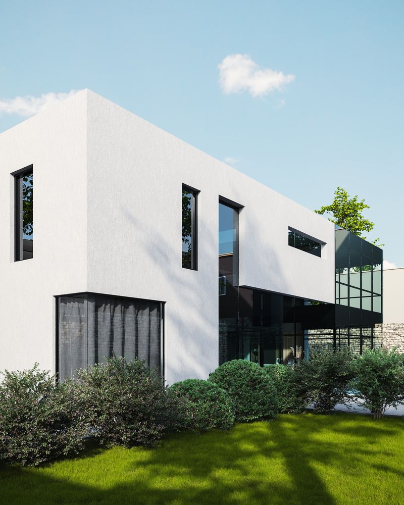 Desain rumah 2 lantai minimalis