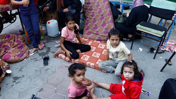 Duka Anak-anak di Pengungsian PBB