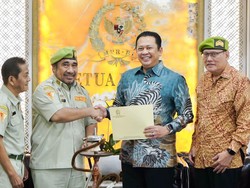 Terima Pengurus Pemuda Panca Marga, Bamsoet Singgung Amandemen UUD