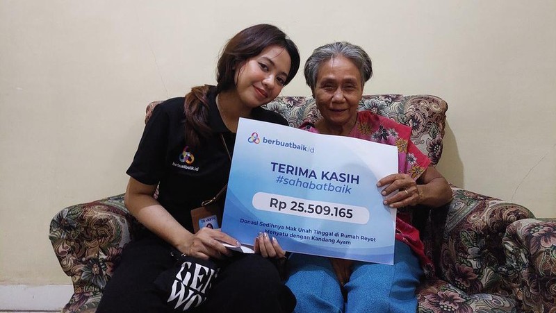 Mak Unah, Lansia Palembang yang Manfaatkan Donasi Sahabat Baik untuk Usaha