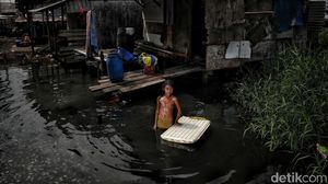 Masa Depan Anak yang Tenggelam Karena Bencana Rob