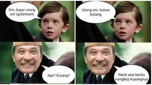 Meme Sulitnya Nagih Utang, Drama Banget Deh!