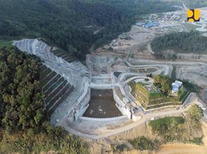 Mengintip Proyek Bendungan Ameroro yang Bakal Diresmikan Akhir Tahun Ini