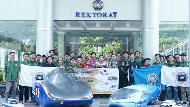 Mobil hemat energi karya mahasiswa UMM