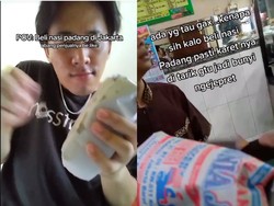 Alasan Bungkus Nasi Padang Dijepret Karet hingga Penampakan di Restoran Kuno