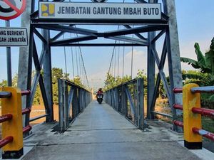 Kementerian PUPR Bangun 558 Jembatan Gantung Sepanjang 2015-2023